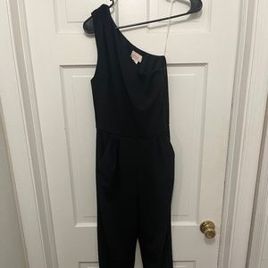 Black Love..Ady One Shoulder Sleeveless Jumpsuit Size Medium